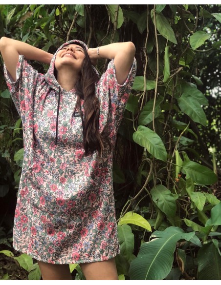 PONCHO FLORAL