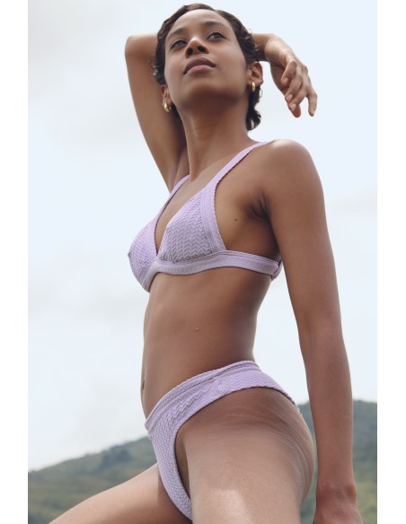 BIKINI TRIANGULAR LILA