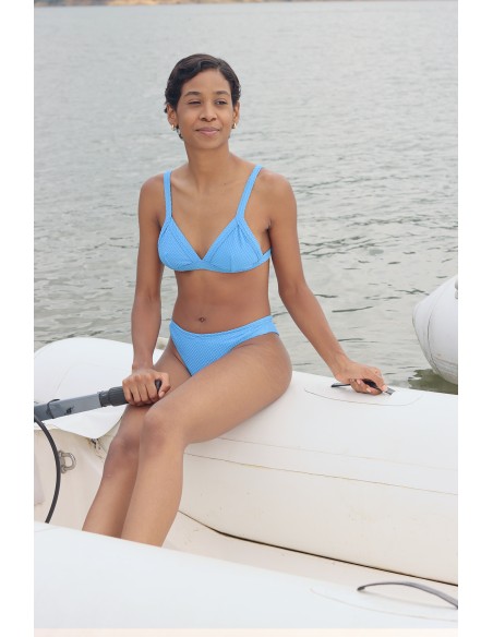 BIKINI TRIANGULAR AZUL