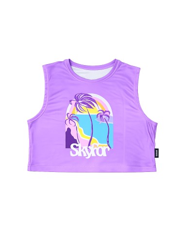Sunset Crop Lila