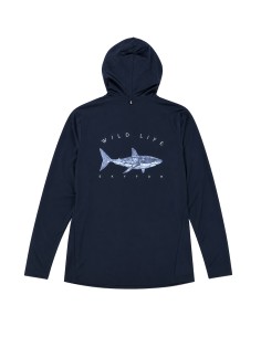 SkyFor Shark Black Hoodie 2